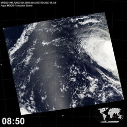 Level 1B Image at: 0850 UTC