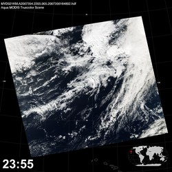 Level 1B Image at: 2355 UTC