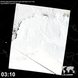 Level 1B Image at: 0310 UTC