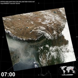 Level 1B Image at: 0700 UTC