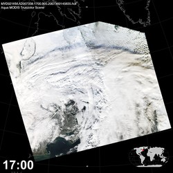 Level 1B Image at: 1700 UTC