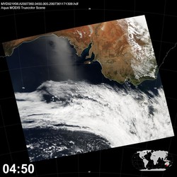 Level 1B Image at: 0450 UTC