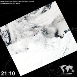 Level 1B Image at: 2110 UTC