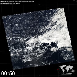 Level 1B Image at: 0050 UTC