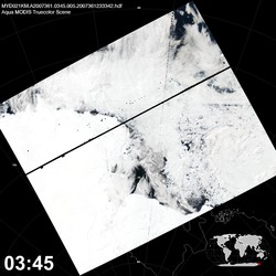 Level 1B Image at: 0345 UTC