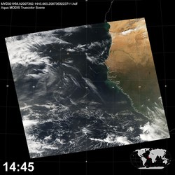 Level 1B Image at: 1445 UTC