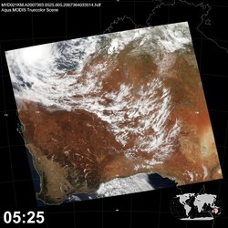 Level 1B Image at: 0525 UTC