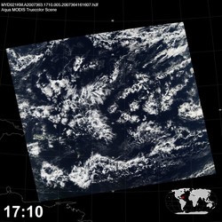 Level 1B Image at: 1710 UTC