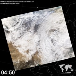 Level 1B Image at: 0450 UTC