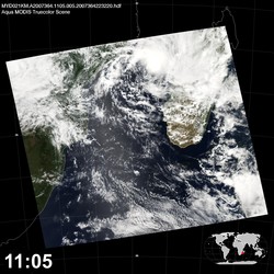 Level 1B Image at: 1105 UTC