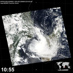 Level 1B Image at: 1055 UTC