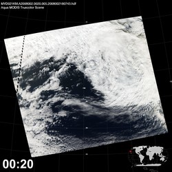 Level 1B Image at: 0020 UTC