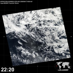 Level 1B Image at: 2220 UTC