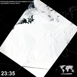 Level 1B Image at: 2335 UTC