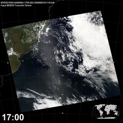 Level 1B Image at: 1700 UTC