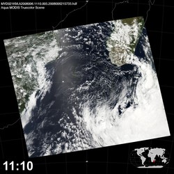 Level 1B Image at: 1110 UTC