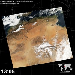 Level 1B Image at: 1305 UTC