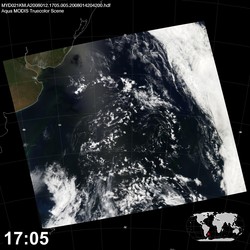 Level 1B Image at: 1705 UTC