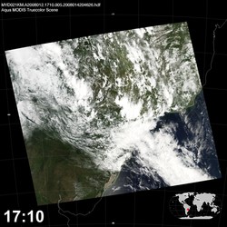 Level 1B Image at: 1710 UTC