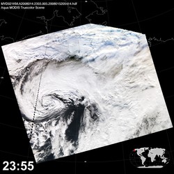 Level 1B Image at: 2355 UTC