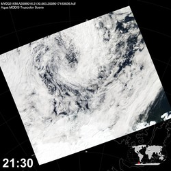 Level 1B Image at: 2130 UTC