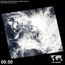 Level 1B Image at: 0050 UTC