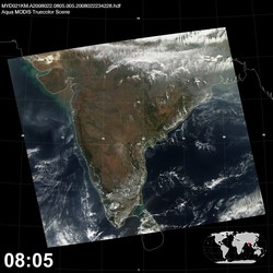 Level 1B Image at: 0805 UTC