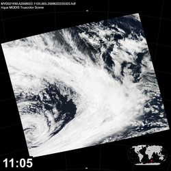 Level 1B Image at: 1105 UTC