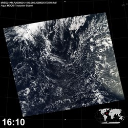 Level 1B Image at: 1610 UTC