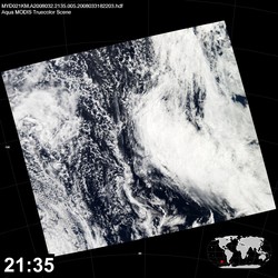 Level 1B Image at: 2135 UTC