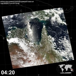 Level 1B Image at: 0420 UTC