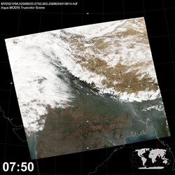 Level 1B Image at: 0750 UTC