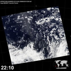 Level 1B Image at: 2210 UTC