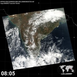 Level 1B Image at: 0805 UTC