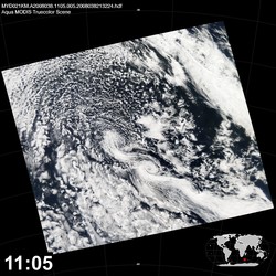 Level 1B Image at: 1105 UTC