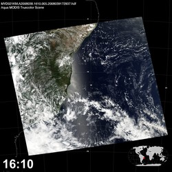 Level 1B Image at: 1610 UTC