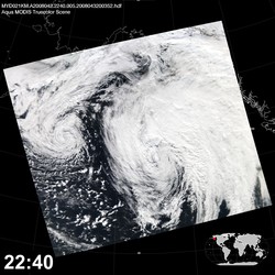 Level 1B Image at: 2240 UTC