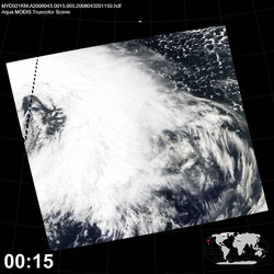 Level 1B Image at: 0015 UTC