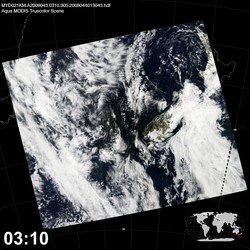 Level 1B Image at: 0310 UTC