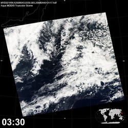 Level 1B Image at: 0330 UTC