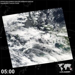 Level 1B Image at: 0500 UTC