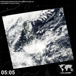 Level 1B Image at: 0505 UTC