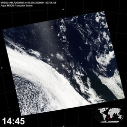 Level 1B Image at: 1445 UTC