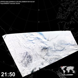 Level 1B Image at: 2150 UTC