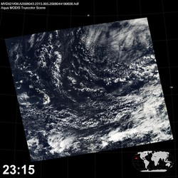 Level 1B Image at: 2315 UTC