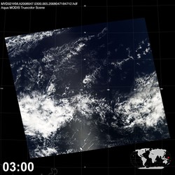 Level 1B Image at: 0300 UTC