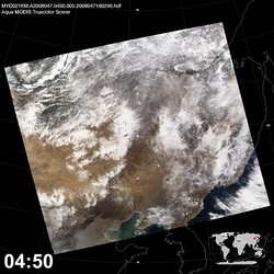 Level 1B Image at: 0450 UTC