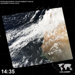 Level 1B Image at: 1435 UTC