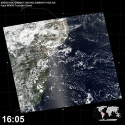 Level 1B Image at: 1605 UTC