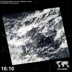 Level 1B Image at: 1610 UTC